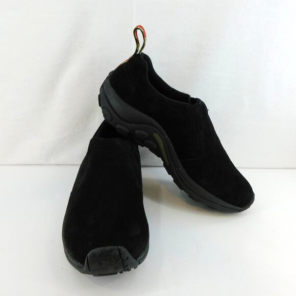 Merrel Jungle Moc Suede Midnight Black Sneakers Men's Size 10 New Shoe - Picture 3 of 11